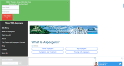 Desktop Screenshot of myaspergers.net
